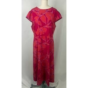 41 Hawthorn XL Bright Slimming Teacher Office Vacation‎ Spandex Maxi Dress